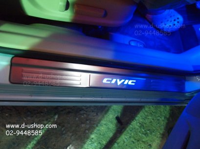 กาบบัีนไดมีไฟแสงสีฟ้า Honda Civic New 2012 รุ่น V.II
