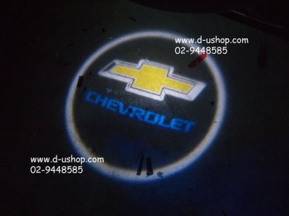 ชุดไฟ LED Shadow Light ส่องพื้นแบบมีโลโก้ Chevrolet