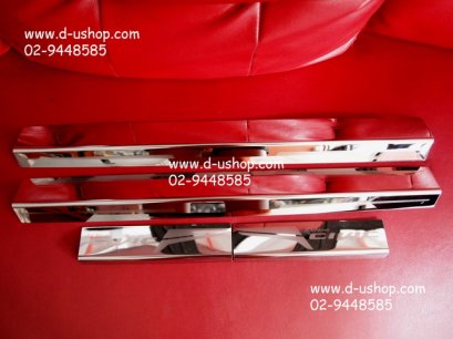 กาบบันไดสแตนเลสกันรอยตรงรุ่น Honda Civic New 2012 V.II