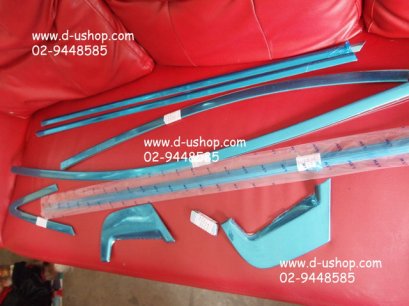 ชุดโครเมียมขอบหน้าต่าง 16 ชิ้นรอบคัน Honda Civic New 2012 (FB)