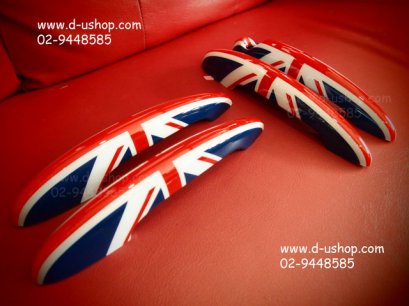 ครอบมือจับประตูลายธงชาติอังกฤษแดงน้ำเงินออริจินัล Mini Country Man