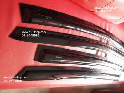 กันสาดสีดำตรงรุ่น Ford Focus New 2012 รุ่น 4/5ประตู