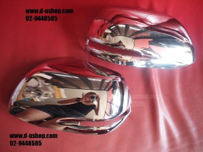 ครอบกระจกมองข้างโครเมียมตรงรุ่น Honda CRV All New 2012