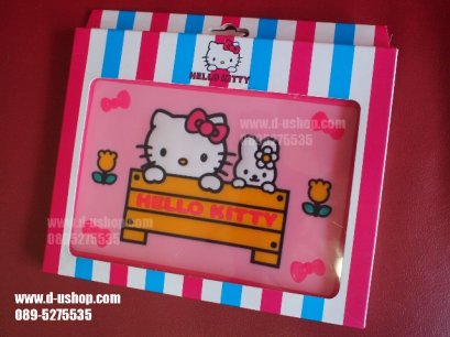 แผ่นรองกันลื่นหน้าคอนโซลรถ ลาย Hello Kitty สีชมพูลายดอกไม้ สำหรับรถทุกรุ่น