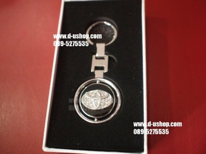 พวงกุญแจโลโก้ Toyota ฝังเพชรวีไอพี สำหรับรถทุกรุ่น