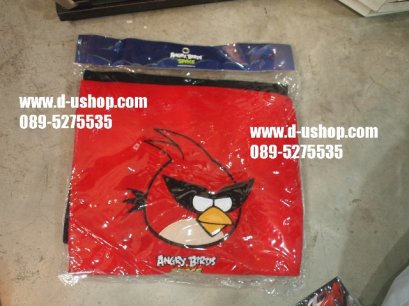 ผ้าคลุมเบาะ ลาย Angry Bird สีแดง สำหรับรถทุกรุ่น