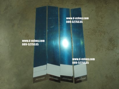 เสากลางประตูสแตนเลสตรงรุ่น Mitsubishi Attrage 4ชิ้น