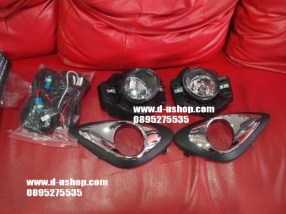 ชุดไฟสปอร์ตไลท์ ตรงรุ่น Nissan March All New 2013