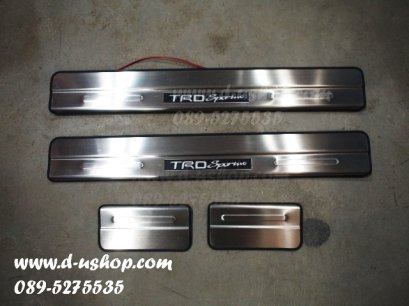 กาบบันไดมีไฟแสงสีฟ้า Toyota Vios All New 2013