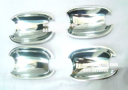 เบ้ามือเปิดประตูโครเมียมกันรอย BMW E60