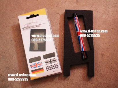 เสาสั้น ลายธงชาติอังกฤษ สำหรับรถทุกรุ่น