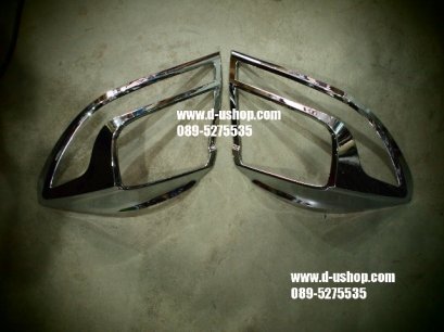 ครอบไฟท้ายโครเมียมตรงรุ่น Honda Brio Amaze