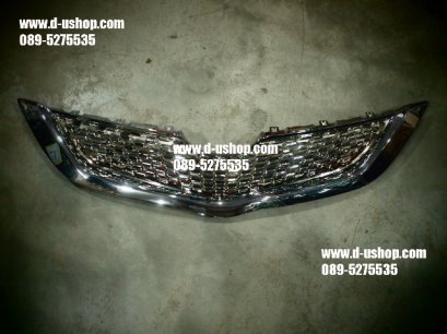 กระจังหน้าลายรังผึ้งโครเมียม Toyota Vios 2007-2010