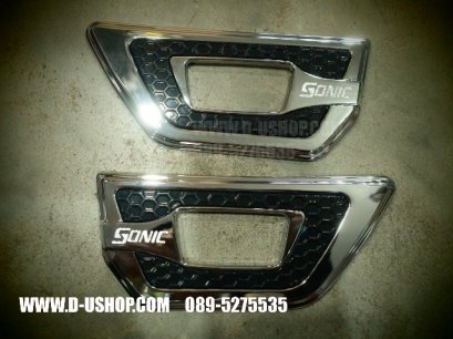 ครอบไฟแก้ม Side Vent เคฟล่า Chevrolet Sonic