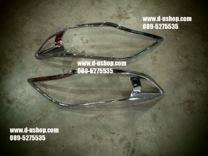 ครอบไฟหน้าโครเมียมตรงรุ่น Toyota Altis 2013