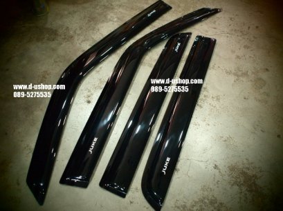 กันสาดสีดำตรงรุ่น Nissan JUKE