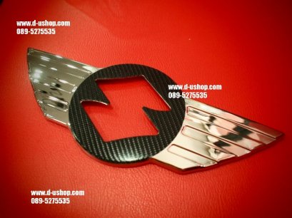 โลโก้ท้ายปีกมินิ สำหรับ Suzuki Swift Eco Car 2012 ตัดเคฟล่า