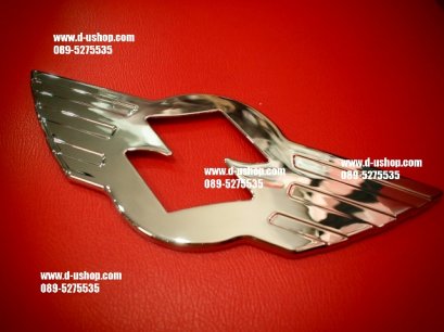 โลโก้ท้ายปีกมินิ สำหรับ Suzuki Swift Eco Car 2012 ชุบโครเมียม