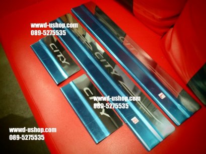 กาบบันไดสแตนเลสตรงรุ่น Honda City All New 2014