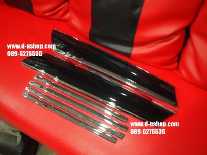 เสากลางประตูสแตนเลสตรงรุ่น Mini R50-R53