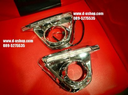 ชุดไฟ Daylight Running Time LED โครเมียมทั้งชิ้น ตรงรุ่น Mazda CX-5