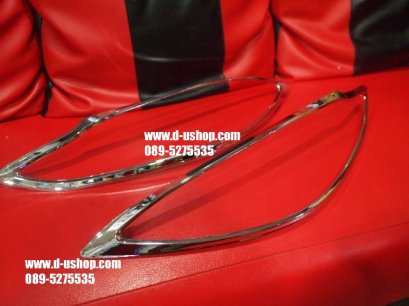 ครอบไฟหน้าโครเมียม Mazda3 All New 2014