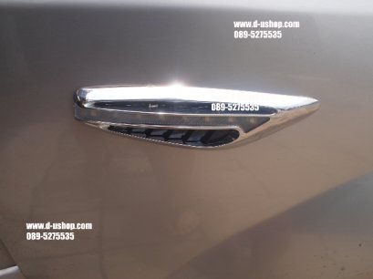 ครอบไฟแก้มโครเมียมรุ่นมีไฟ LED Chevrolet Optra