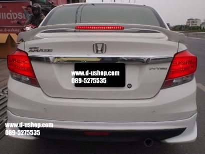 สปอยเลอร์ Honda Amaze ทรง Mugen ยกสูงมีไฟ