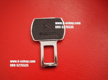 ที่เสียบเบลล์ หัวเหล็กโลโก้ Suzuki สีดำสำหรับรถทุกรุ่น