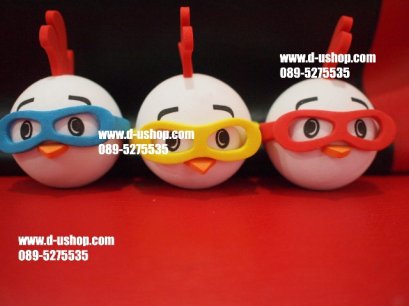 ตุ๊กตาเสียบเสาอากาศ ลายไก่จ๋า สำหรับรถทุกรุ่น