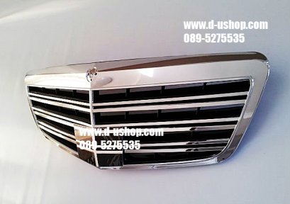 กระจังหน้าโครเมียมตรงรุ่น Benz W221 ทรงAMG
