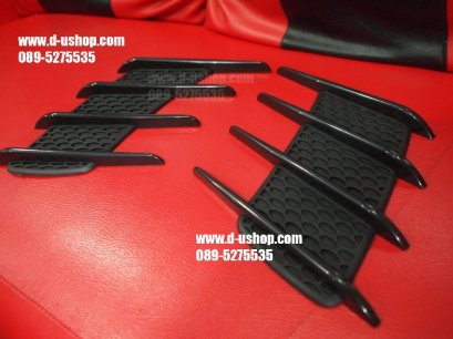 แก้มแปะหลอกประตูข้างดำด้าน สไตล์ Racing สำหรับรถทุกรุ่น