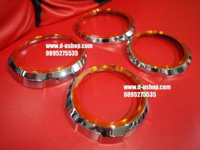 ครอบไฟหน้าสีส้มตรงรุ่น Chevrolet Sonic สไตล์Sport