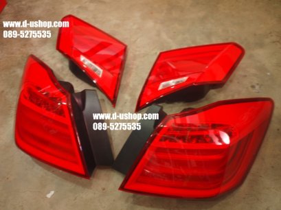 โคมไฟท้ายแดง LED Honda Accord All New 2014สไตล์ BMW