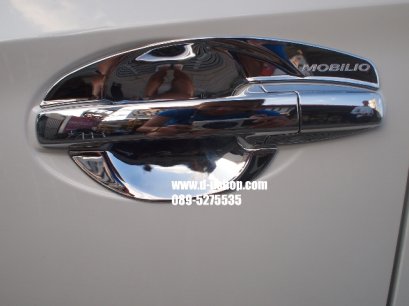 เบ้ามือเปิดประตูโครเมียมตรงรุ่น Honda Mobilio