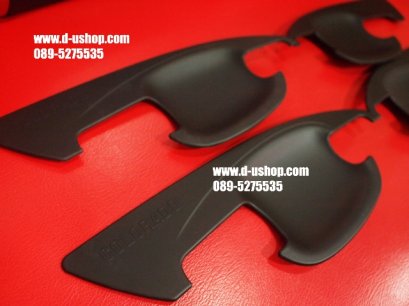 เบ้ามือเปิดประตูดำด้านแบบมีปีก Chevrolet Corolado All New รุ่น2ประตู