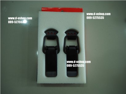 กิ๊ฟล็อคแก้มประตูดำด้าน สไตล์ Racing สำหรับรถทุกรุ่น