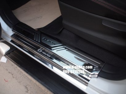กาบบันไดสแตนเลสแบบครอบเต็มอย่างดี Isuzu D-Max All New 4ประตู