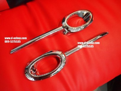 ครอบไฟตัดหมอกโครเมียมตรงรุ่น Honda HR-V 2014