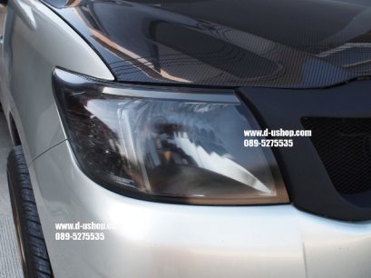 หุ้มฟิล์มไฟหน้า Toyota Vigo Champ Smoke