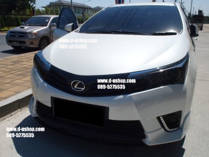หุ้มฟิล์มไฟหน้า Toyota Vios All New 2014