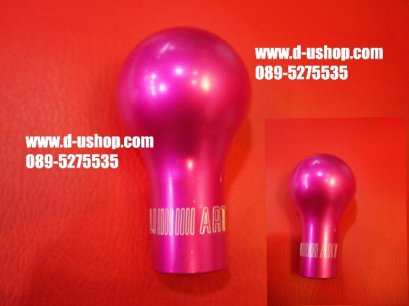 หัวเกียร์สีชมพู Ralliart สำหรับรถทุกรุ่น