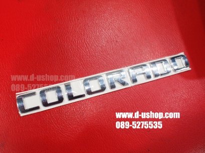 โลโก้ Colorado โครเมียม สำหรับรถทุกรุ่น