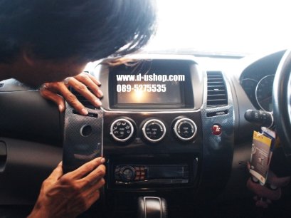 ครอบภายในเคฟล่า12 ชิ้น ตรงรุ่น Mitsubishi Pajero Sport