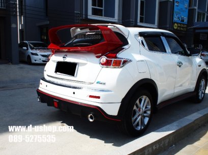 ลูกค้า Nissan JUKE สีขาวมาแต่งสวยกับดียูช้อปค่ะ