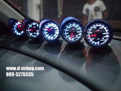 เกจ์วัดVacuum Racetech หน้ามืด 60mm ( 2 นิ้วครึ่ง )