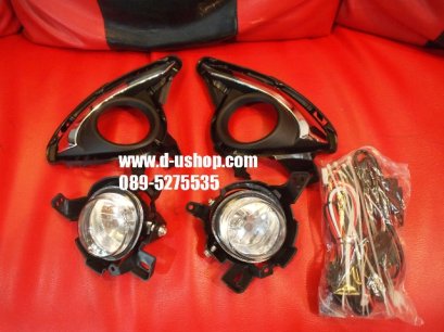 ชุดไฟสปอร์ตไลท์ตรงรุ่น Mazda2 New SkyEctiv 2015