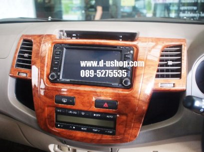 ครอบภายในลายไม้ 10 ชิ้น ตรงรุ่น Toyota Fortuner