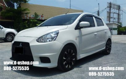 กันชนหน้าเต็ม Mitsubishi Mirage ทรง EVO