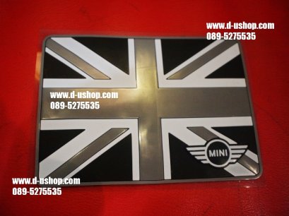 แผ่นกันลื่นลายธงชาติอังกฤษขาวดำ Limited สำหรับรถทุกรุ่น